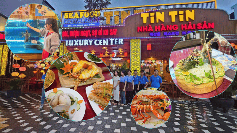 hải sản Đà Nẵng tại TinTin Seafood
